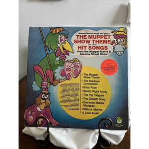 Animal House Sings Plays Hits From The Muppet Movie & Sesame Street Vinyl LP *